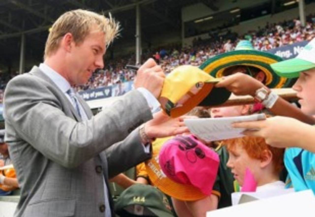 Brett Lee was an onlooker at the SCG but is aiming to be fit for the ICC World Twenty20&nbsp;&nbsp;&bull;&nbsp;&nbsp;Getty Images