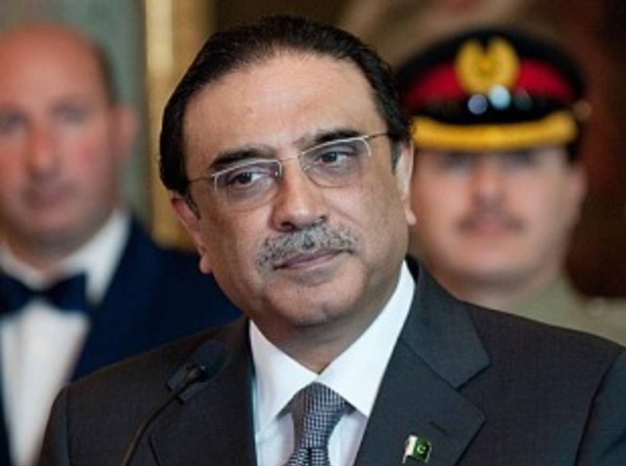 Asaf Ali Zardari, the President of Pakistan, Rome, September 29, 2009