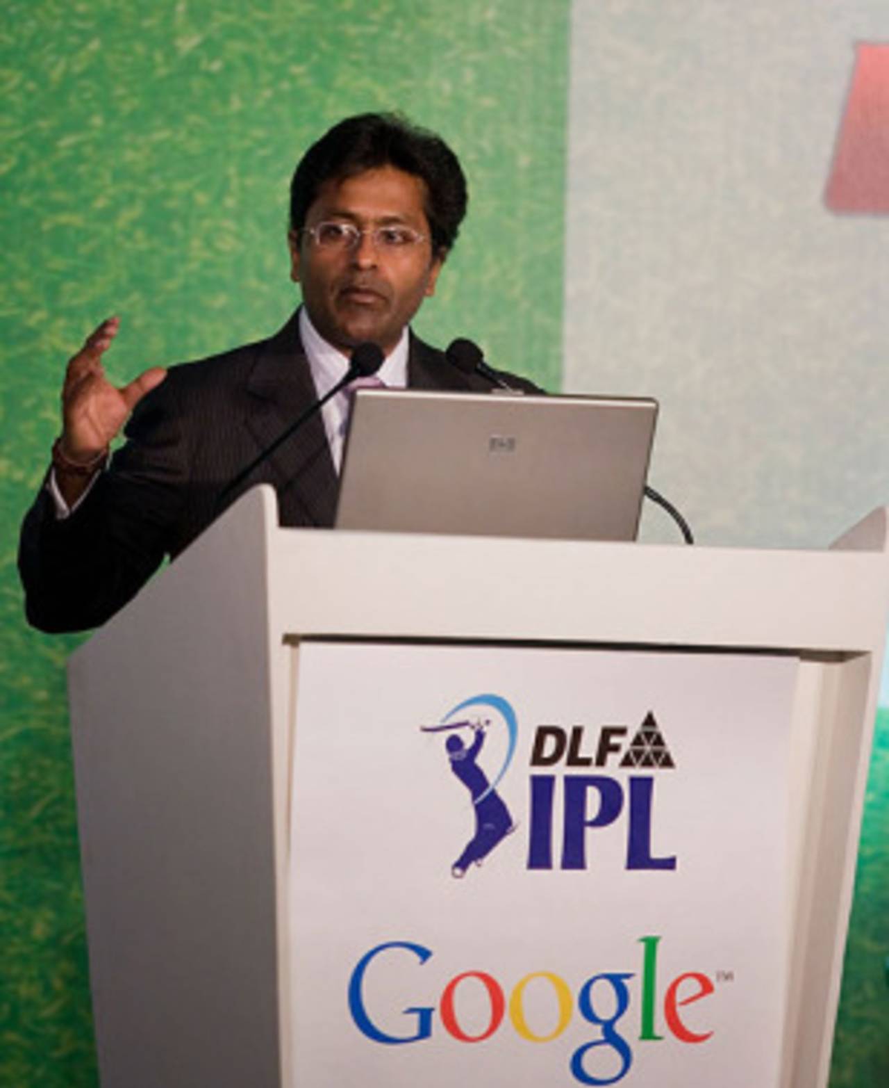 Lalit Modi announces the IPL-Google deal, Mumbai, January 20, 2010