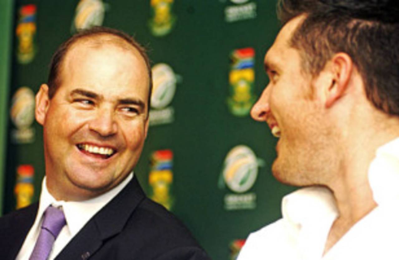 Mickey Arthur and Graeme Smith: "both of us believed in attacking cricket"&nbsp;&nbsp;&bull;&nbsp;&nbsp;Getty Images