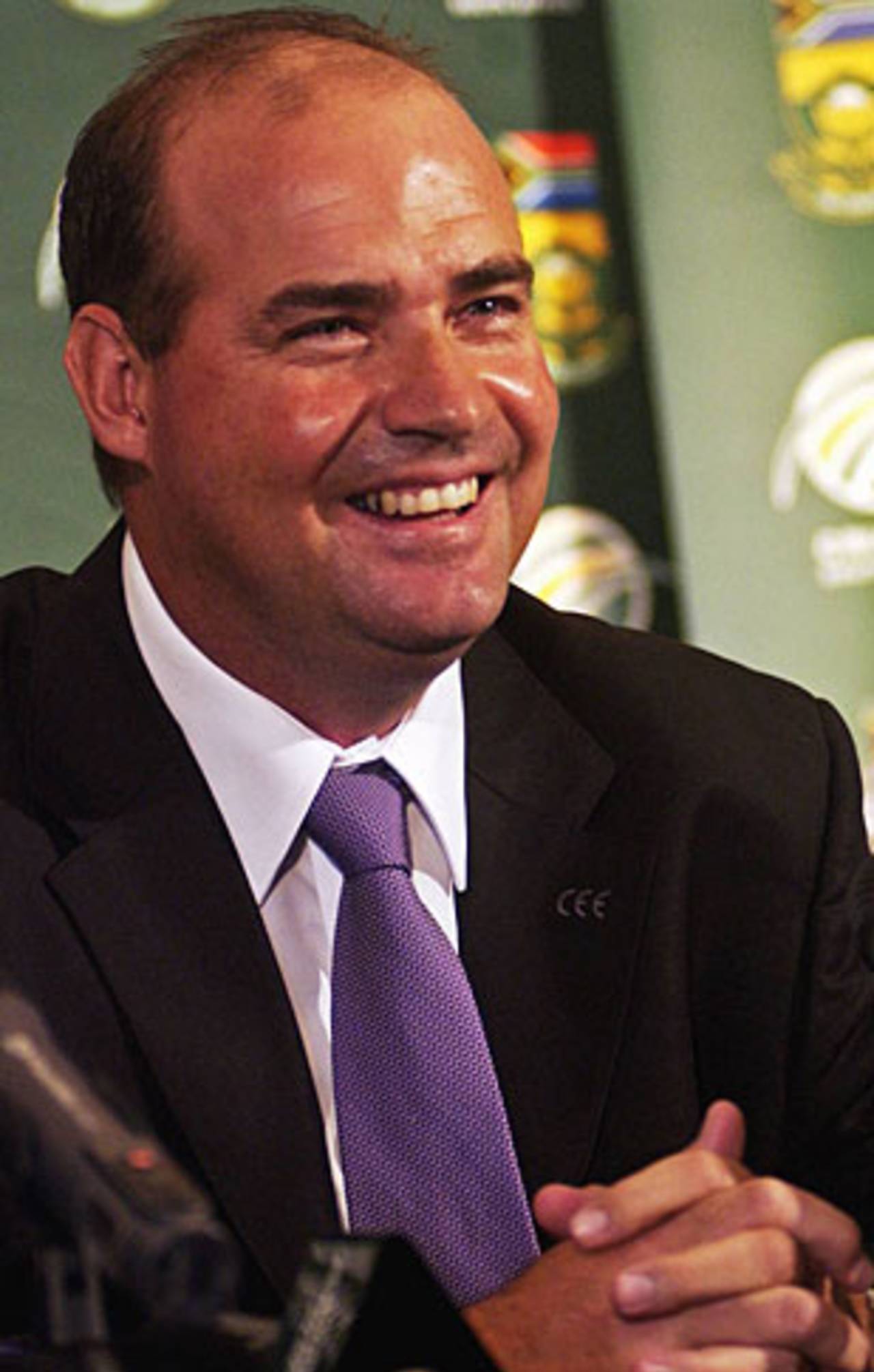 Mickey Arthur's face at the press conference was not of a man who had voluntarily resigned his position&nbsp;&nbsp;&bull;&nbsp;&nbsp;Getty Images