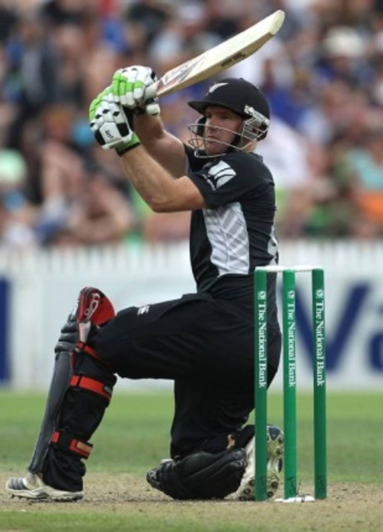 Gareth Hopkins goes behind square, New Zealand v Australia, 3rd ODI, Hamilton, March 9, 2010