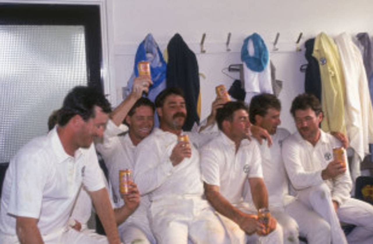 That winning feeling after the first Test in 1989&nbsp;&nbsp;&bull;&nbsp;&nbsp;Getty Images