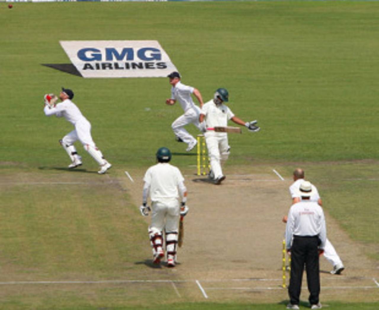 "I don't know if he gloved it but Matt Prior took the catch and he was given"&nbsp;&nbsp;&bull;&nbsp;&nbsp;Getty Images