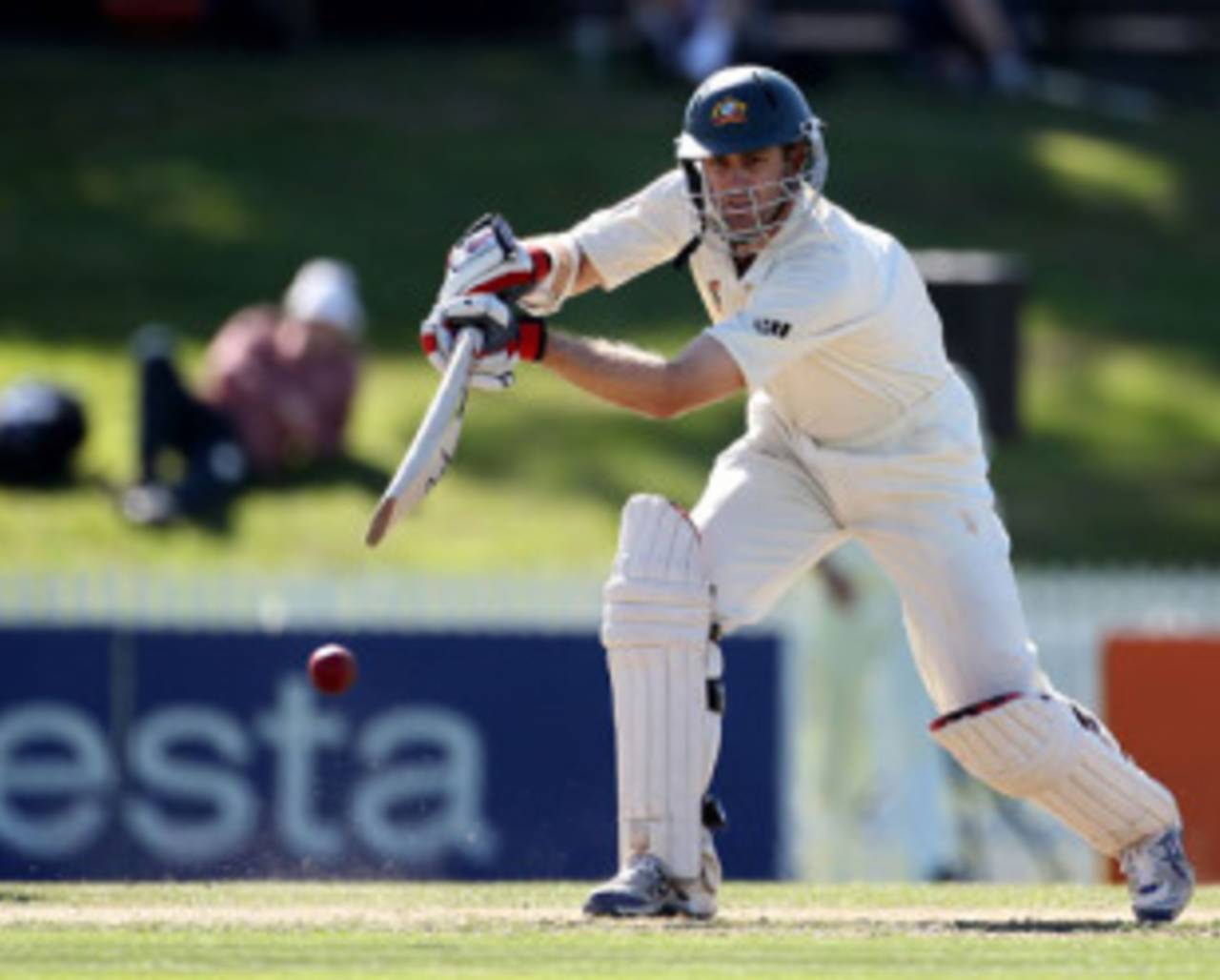 Simon Katich didn't want to take any risks and was rewarded with a slow but sensible century&nbsp;&nbsp;&bull;&nbsp;&nbsp;Getty Images