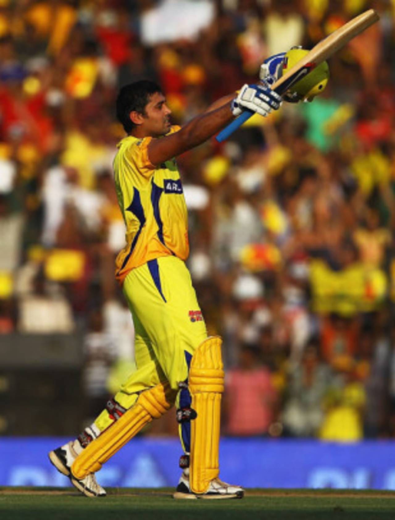 M Vijay blasted a 56-ball 127, Chennai Super Kings v Rajasthan Royals, IPL, Chennai, April 3, 2010