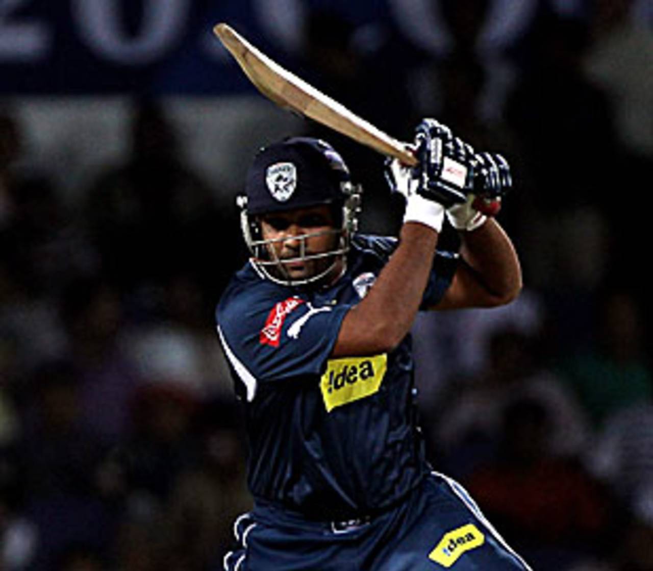 Rohit Sharma punches one through the off side, Deccan Chargers v Rajasthan Royals, IPL 2010, Nagpur, April 5, 2010