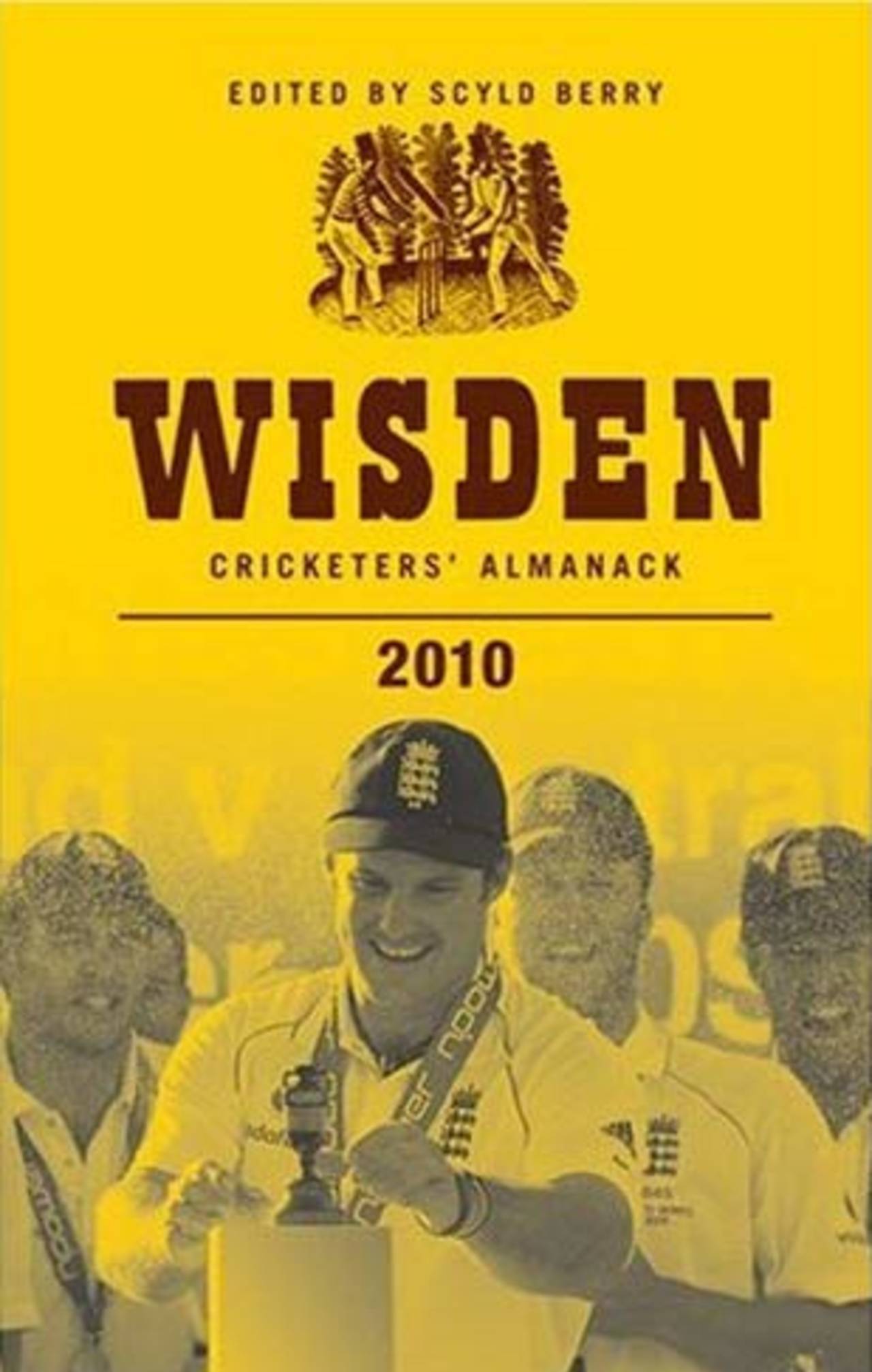 The cover of the 2010 edition of Wisden Cricketers' Almanack, April 14, 2010
