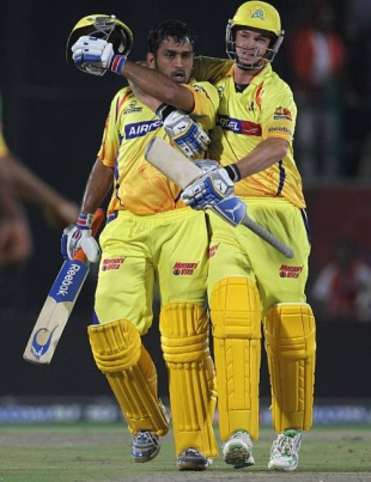 MS Dhoni's reaction after Chennai's thrilling win spoke volumes of his desperation in seeing his team through to the semi-final&nbsp;&nbsp;&bull;&nbsp;&nbsp;Indian Premier League