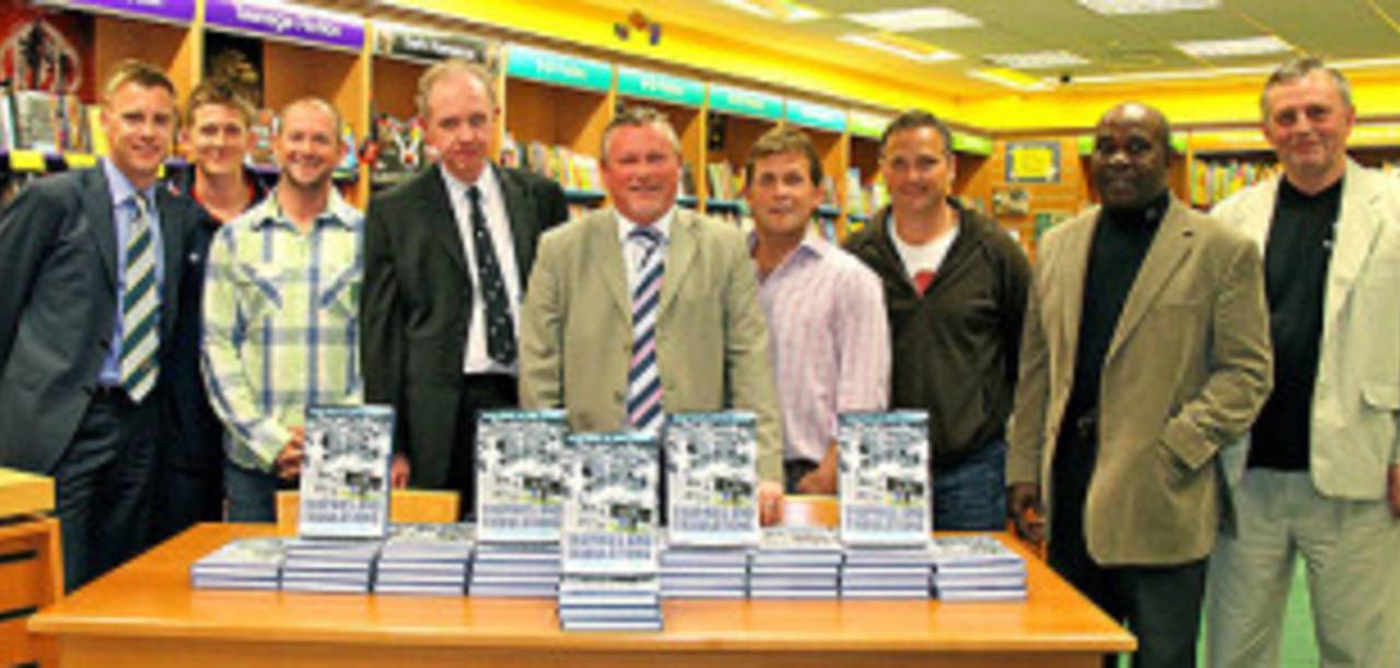 Kent cricketers past and present attend the book launch in Canterbury&nbsp;&nbsp;&bull;&nbsp;&nbsp;Greenwich Publishing