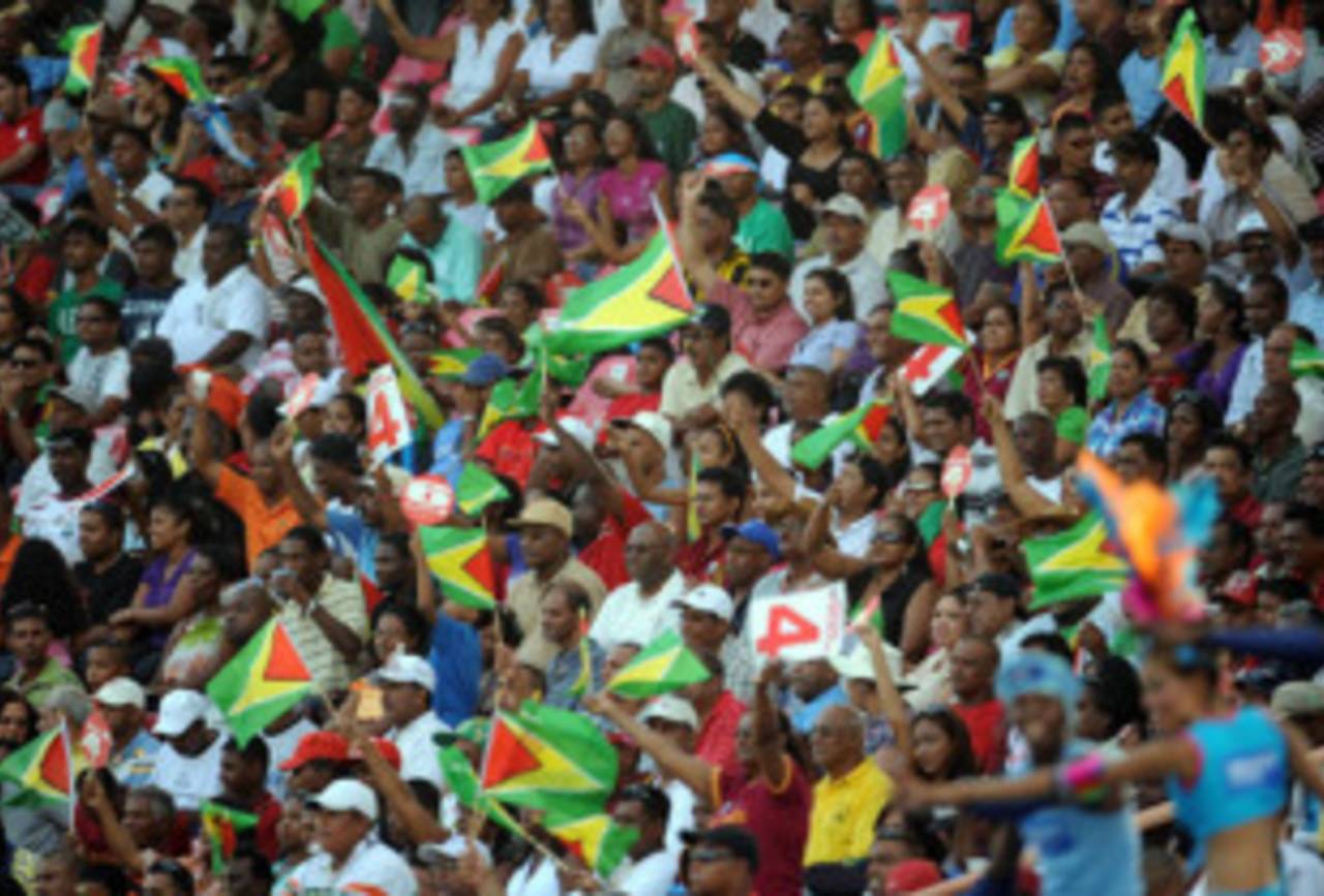 The local fans were in full voice as West Indies won by 70 runs&nbsp;&nbsp;&bull;&nbsp;&nbsp;AFP
