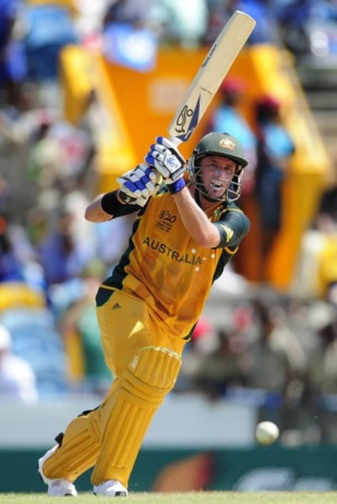 Michael Hussey's unbeaten 47 was the crucial innings for Australia&nbsp;&nbsp;&bull;&nbsp;&nbsp;AFP