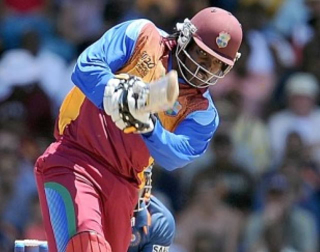 India had few answers to Chris Gayle's aggression, West Indies v India, World T20, Group F, Bridgetown, May 9, 2010