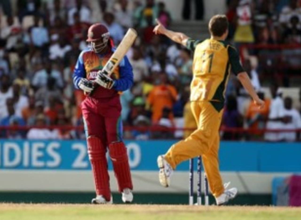 West Indian hearts sank when Chris Gayle was bowled in the first over&nbsp;&nbsp;&bull;&nbsp;&nbsp;Getty Images