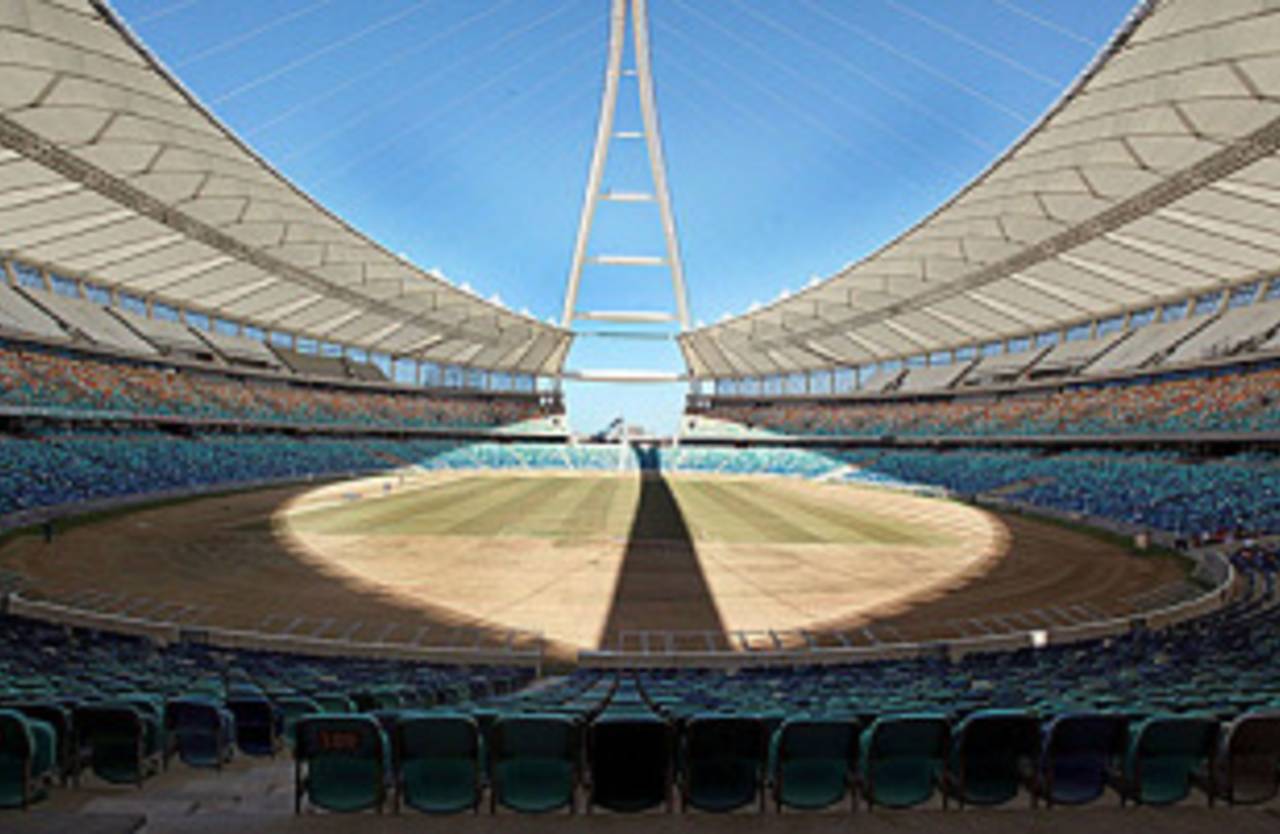The Moses Mabhida Stadium in Durban will host a Twenty20 game between India and South Africa&nbsp;&nbsp;&bull;&nbsp;&nbsp;AFP