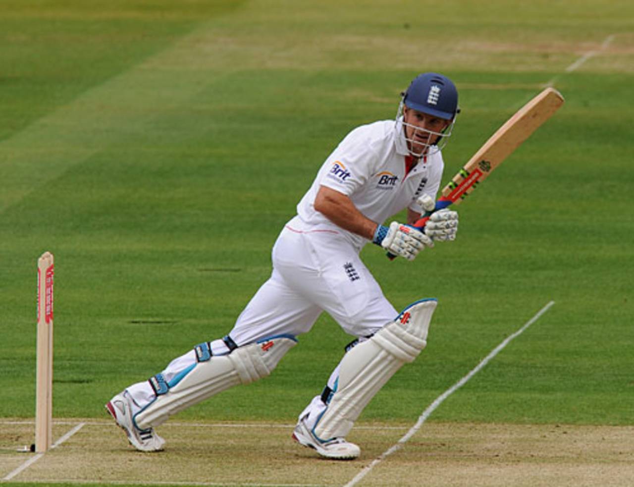 Andrew Strauss eased to a comfortable half century, England v Bangladesh, 1st Test, Lord's, May 27, 2010