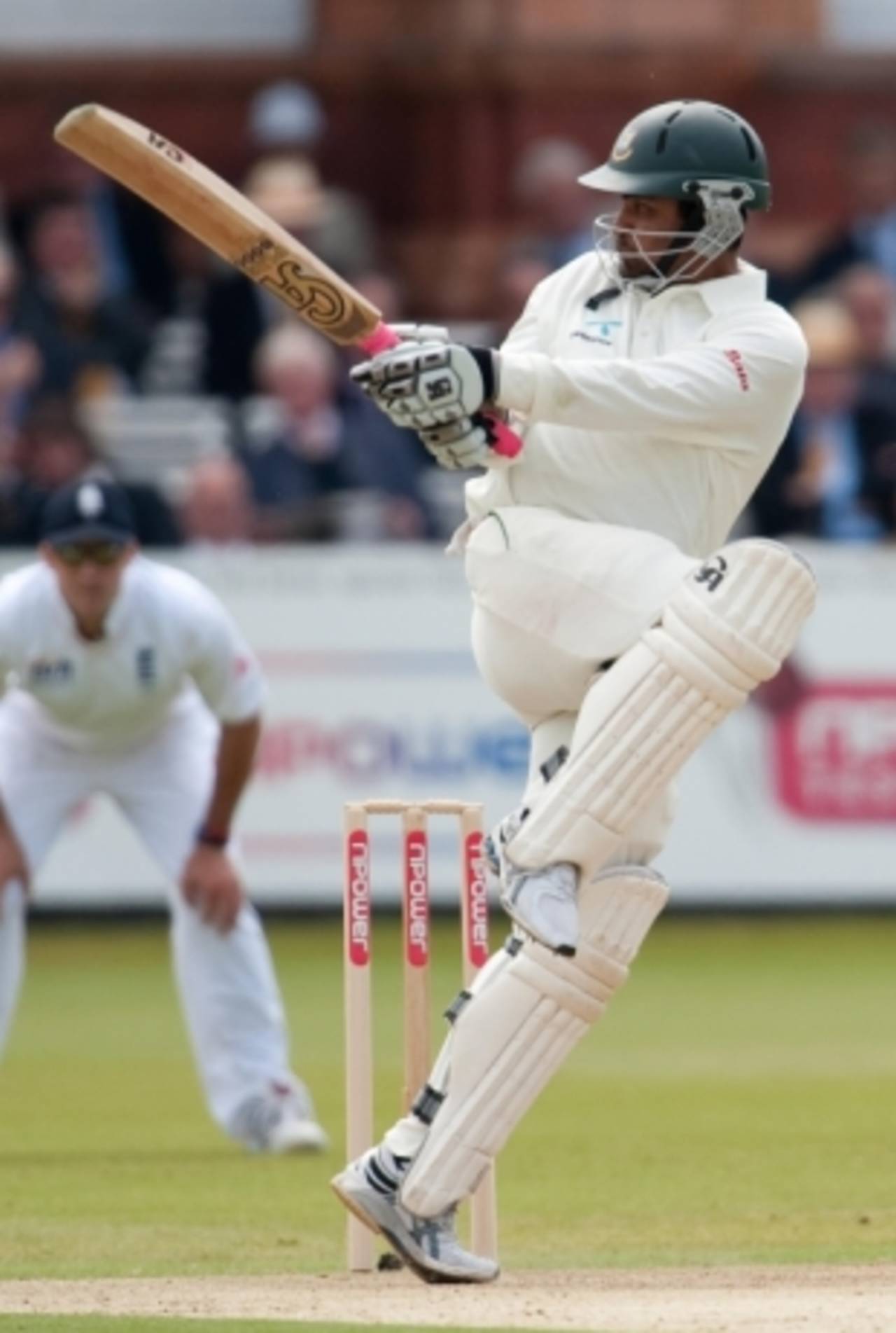 Tamim Iqbal overcame his wrist injury with a stylish 55, England v Bangladesh, 1st Test, Lord's, May 28, 2010