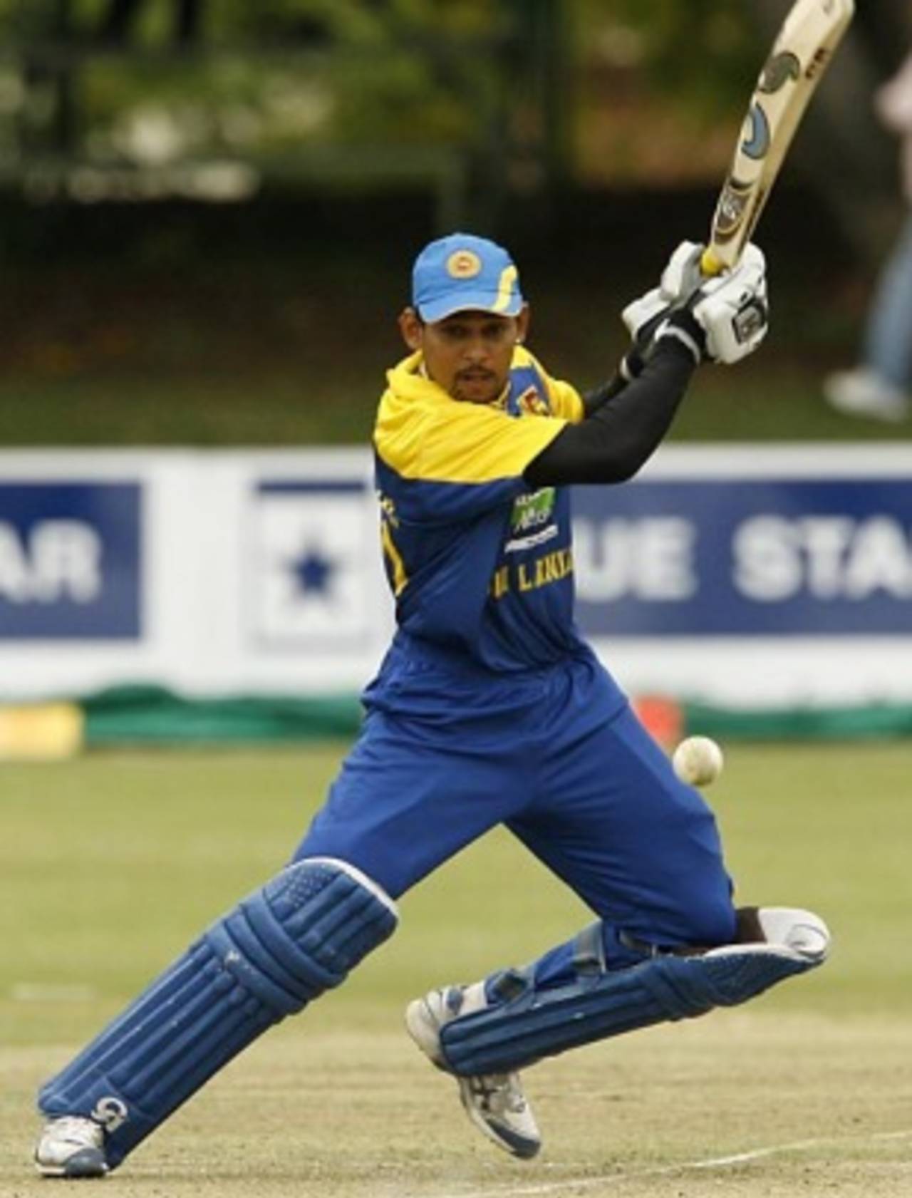Tillakaratne Dilshan cuts off the back foot, India v Sri Lanka, Tri-series, 2nd ODI, Bulawayo, May 30, 2010