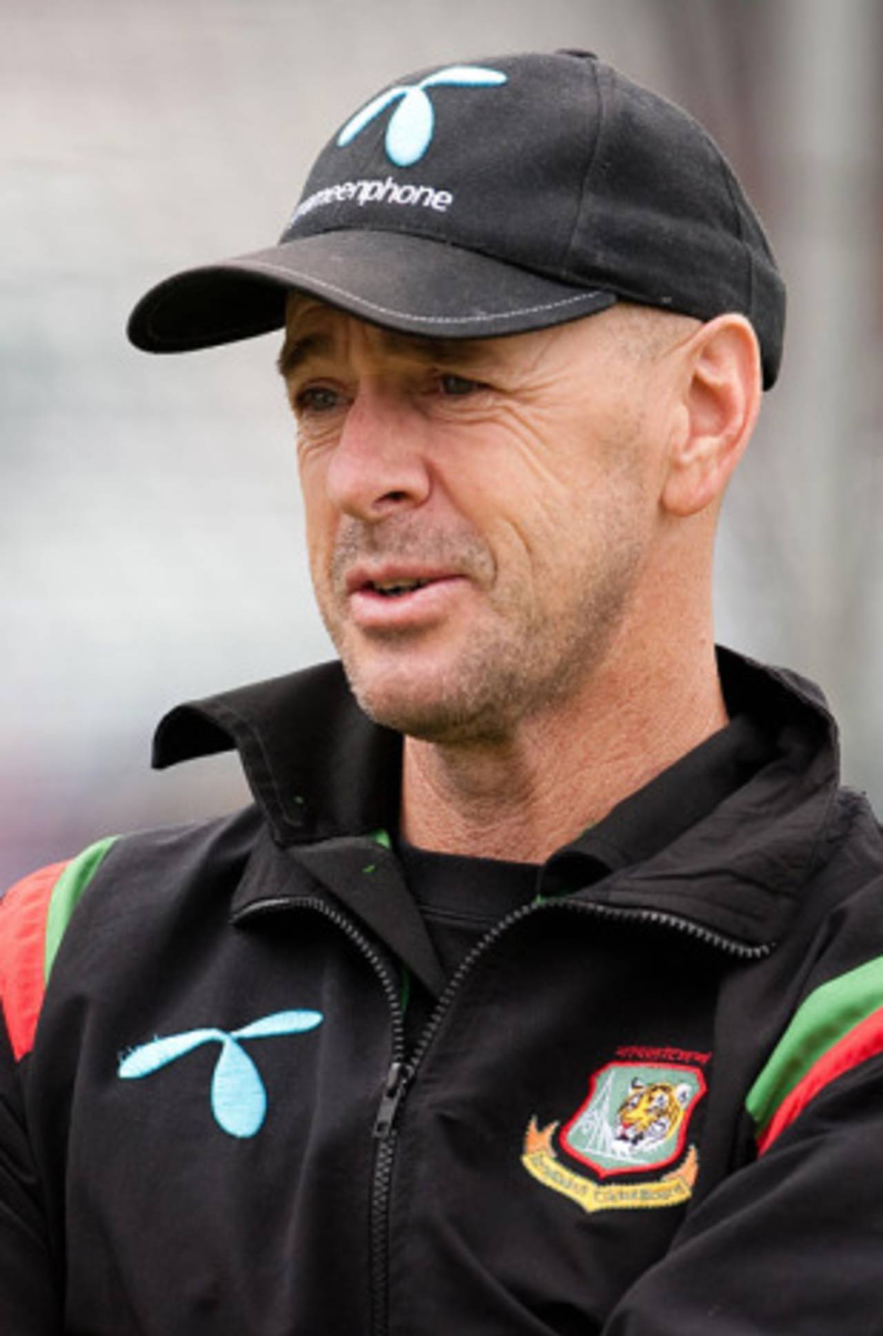 Jamie Siddons, the Bangladesh coach, knows life could be harder for his side on the quick pitch at Old Trafford, June 2, 2010