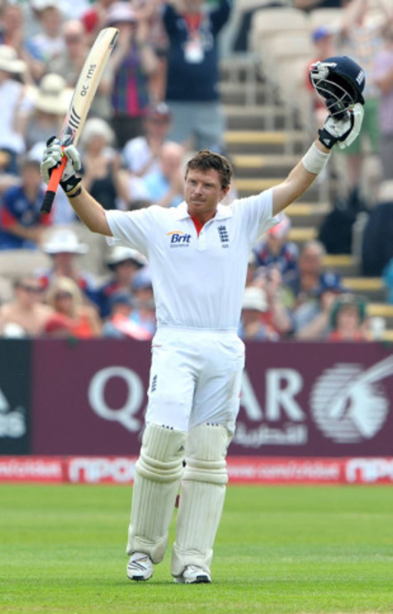 Ian Bell added a third Test hundred against Bangladesh before being sidelined by a broken foot&nbsp;&nbsp;&bull;&nbsp;&nbsp;AFP