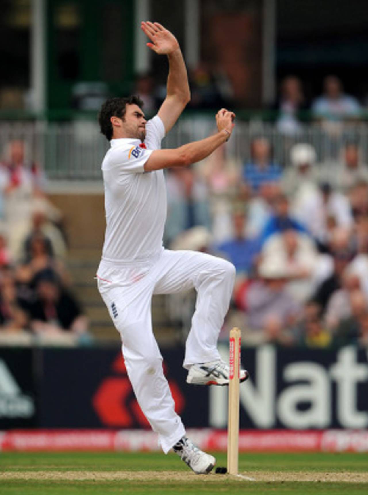 James Anderson's rhythm was in full working order as he routed the Bangladesh top-order, England v Bangladesh, 2nd npower Test, Old Trafford, June 6, 2010