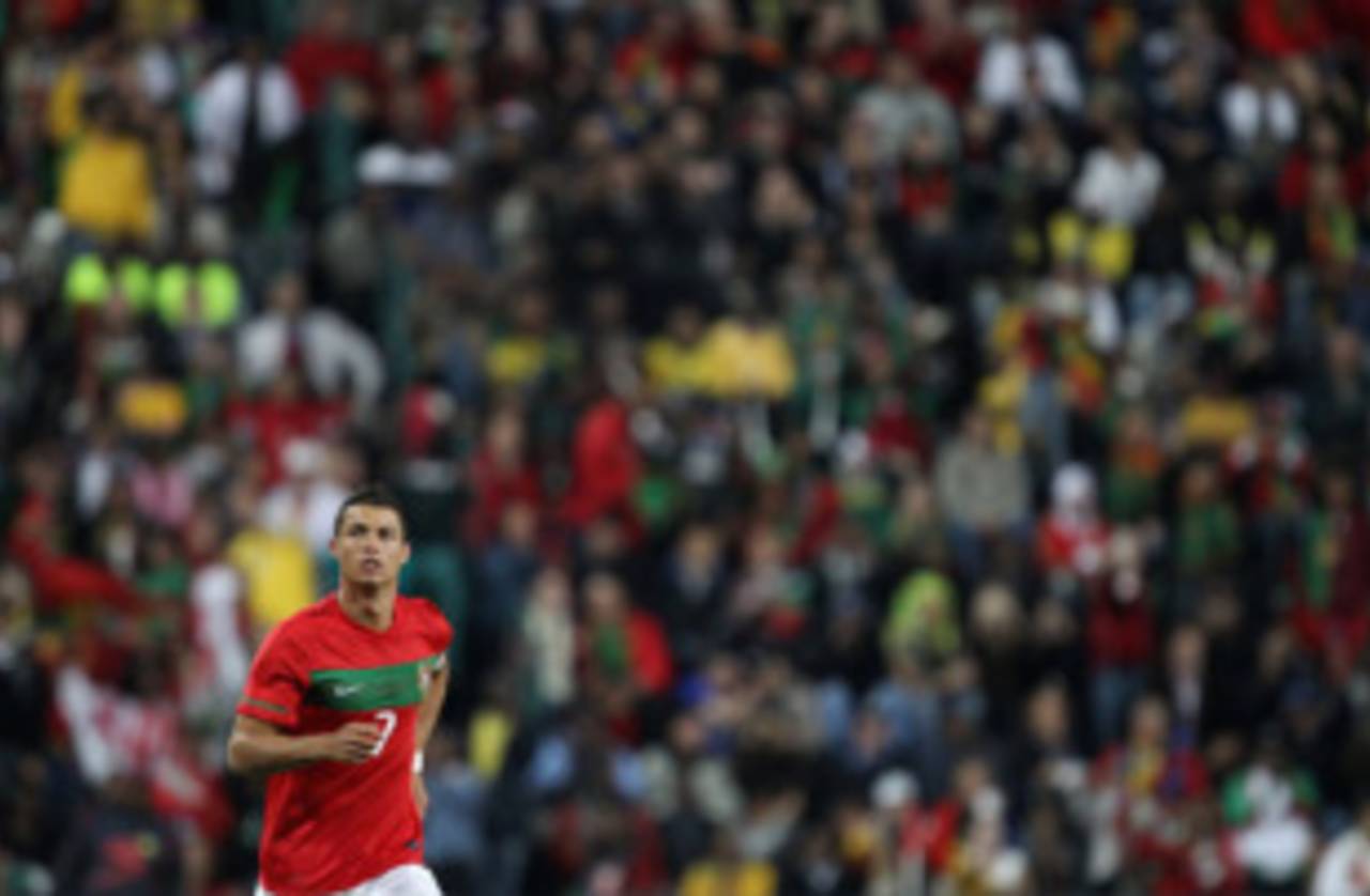 Cristiano Ronaldo during the football friendly between Portugal and Mozambique, Wanderers, Johannesburg, 8 June 2010