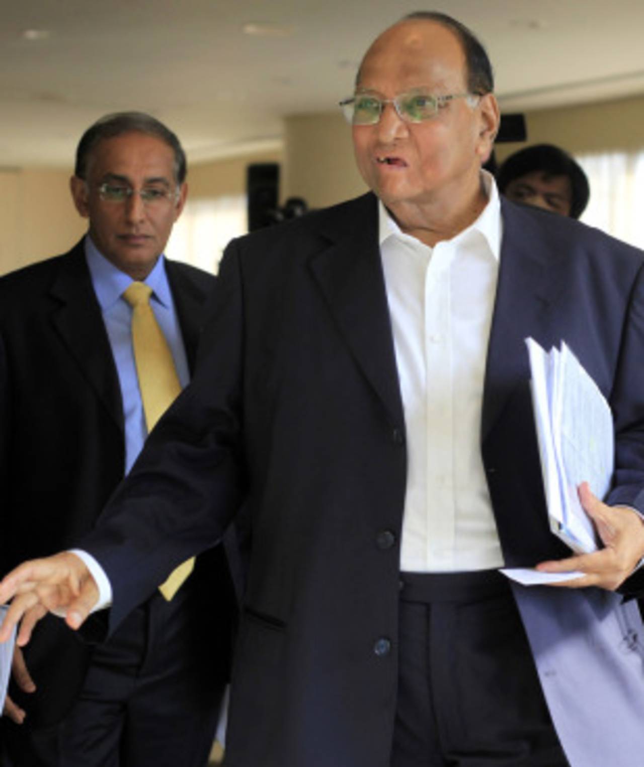 Sharad Pawar: "It is not in the hands of the cricket boards. It is a diplomatic issue."&nbsp;&nbsp;&bull;&nbsp;&nbsp;Associated Press