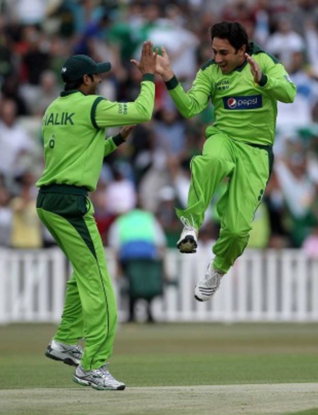 Saeed Ajmal claimed three wickets as Pakistan surged to victory by 23 runs, Australia v Pakistan, 1st Twenty20, Edgbaston, July 5, 2010