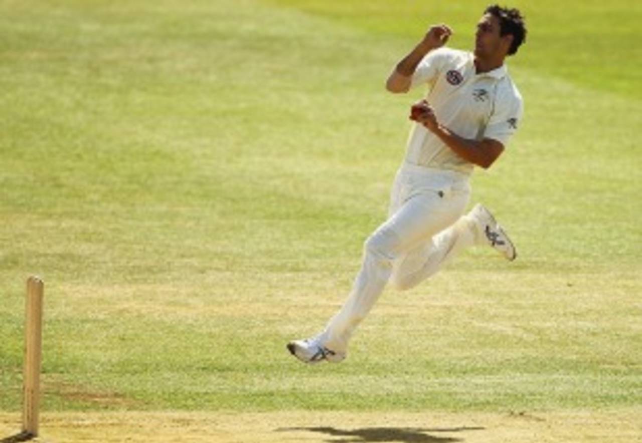 Mitchell Johnson is not often seen at state level, let alone in club cricket&nbsp;&nbsp;&bull;&nbsp;&nbsp;Getty Images