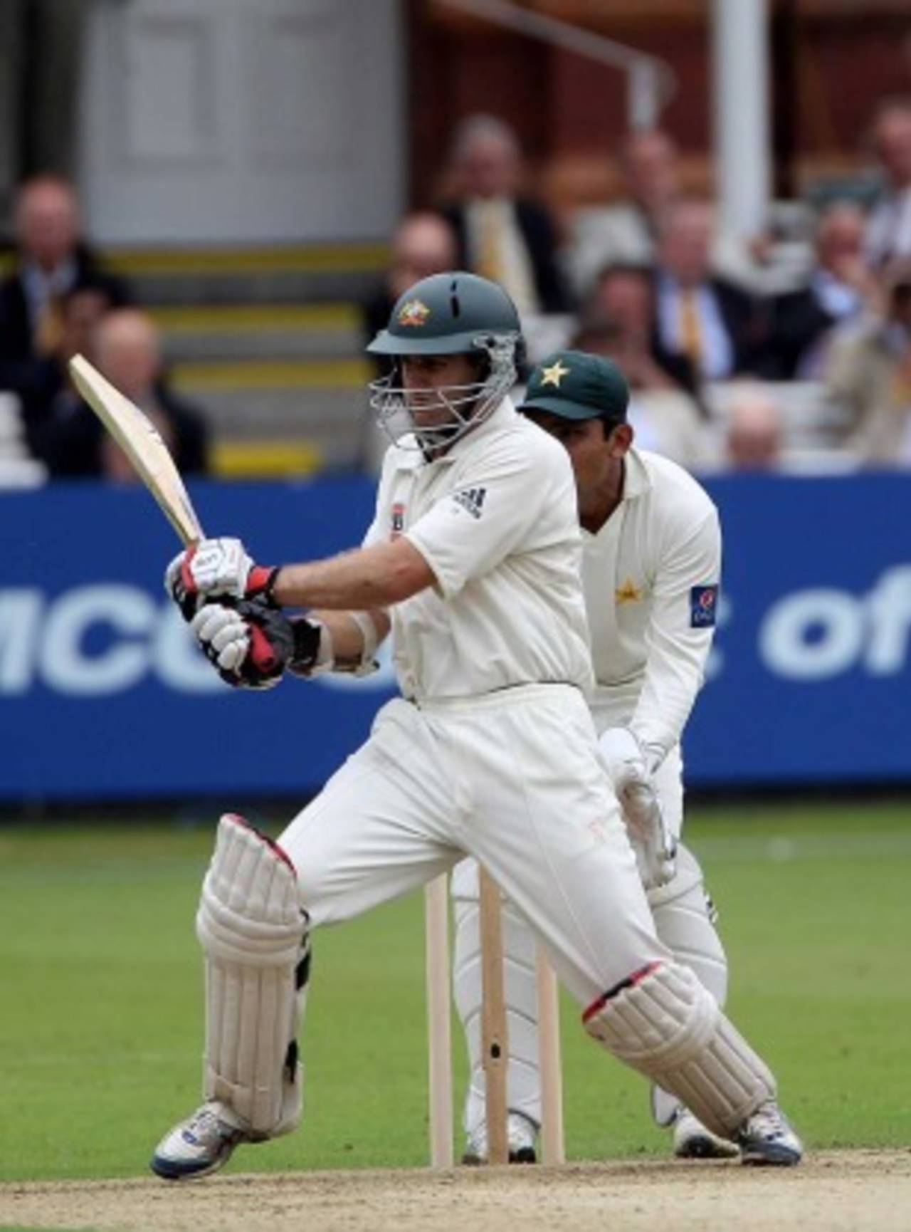 Simon Katich was happy to grind out another important half-century in tricky conditions at Lord's&nbsp;&nbsp;&bull;&nbsp;&nbsp;Getty Images
