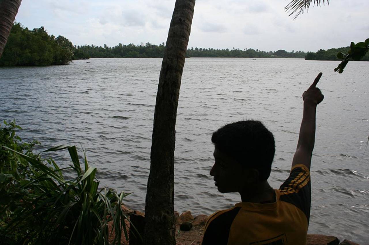 The lake where Malinga is supposed to have built his shoulder strength swimming&nbsp;&nbsp;&bull;&nbsp;&nbsp;Sidharth Monga/ESPNcricinfo Ltd
