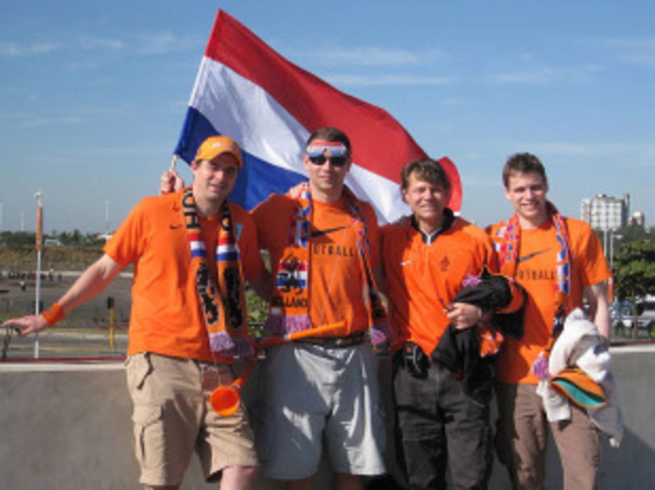 The van Oorschots at the World Cup, Durban