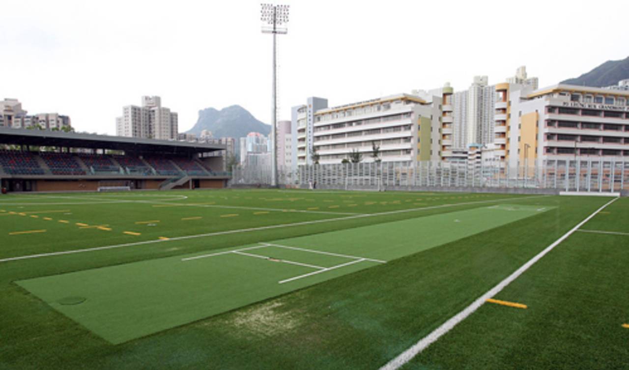 Hong Kong's newest cricket cricket ground at the Po Kong Village Road Sports Centre will be opened on 1st September 2010.