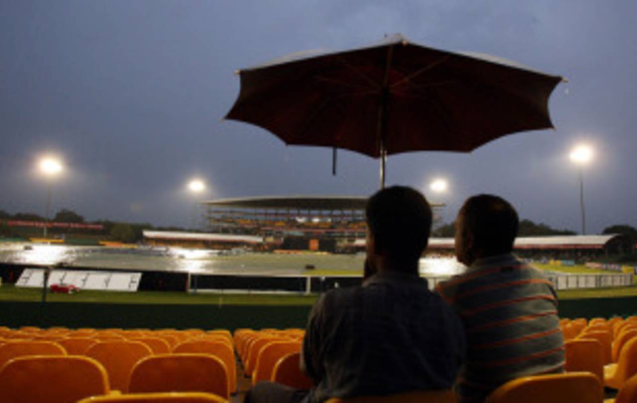 Persistent rains ensured that there was no action on Thursday. The match will be replayed on the reserve day.&nbsp;&nbsp;&bull;&nbsp;&nbsp;Cameraworx/Live Images