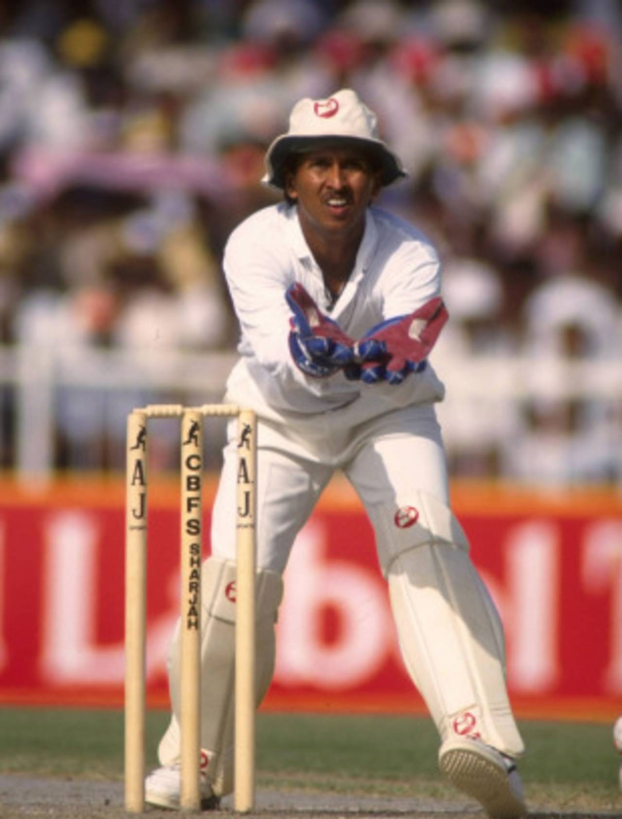 Kiran More has a record six stumpings in a Test match&nbsp;&nbsp;&bull;&nbsp;&nbsp;Getty Images