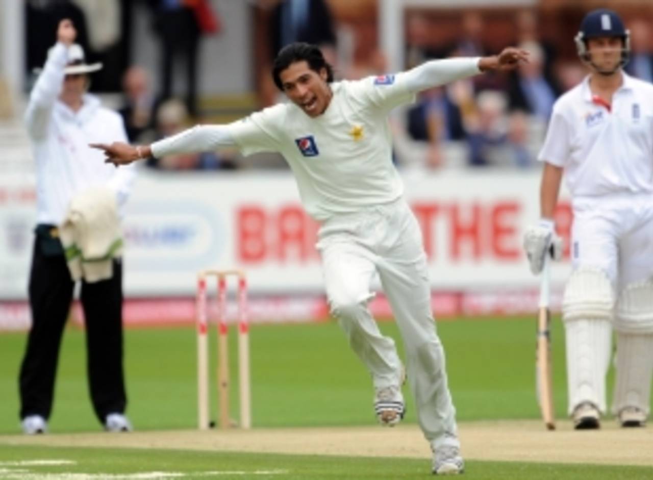 In happier times: Mohammad Amir has been dropped by one of his main sponsors&nbsp;&nbsp;&bull;&nbsp;&nbsp;PA Photos