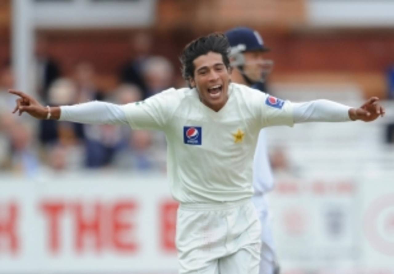It all started so well: Mohammad Amir became the youngest bowler to get his name on the Lord's honours board&nbsp;&nbsp;&bull;&nbsp;&nbsp;PA Photos