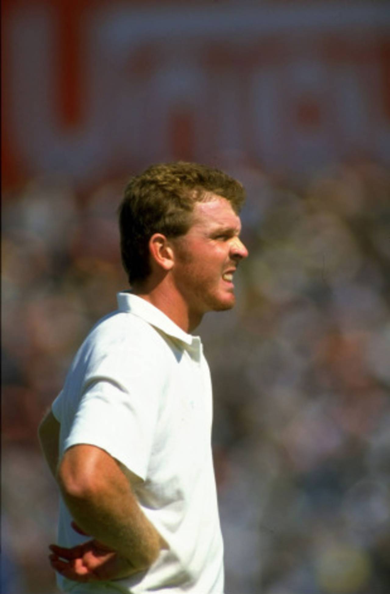 Craig McDermott was the top wicket-taker in the 1987 World Cup with 18 wickets