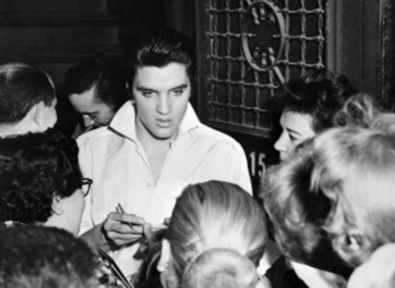 Elvis admits to eager fans that thinking of ways to destabilise the PCB was the subject of "Always on My Mind"&nbsp;&nbsp;&bull;&nbsp;&nbsp;Getty Images
