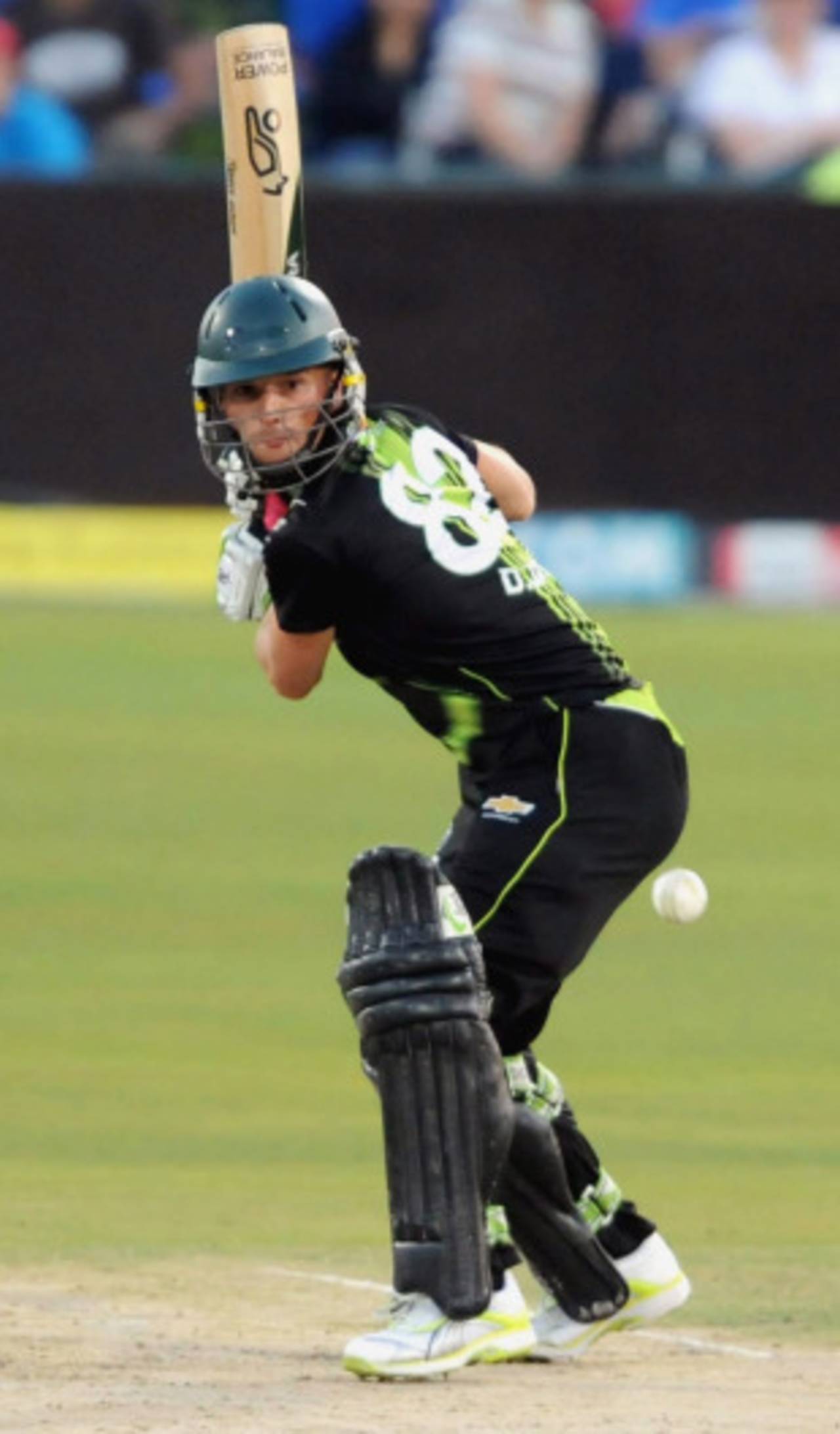 Davy Jacobs on his way to 61 of 41 balls, Warriors v South Australia, Champions League Twenty20, Centurion, September 25, 2010