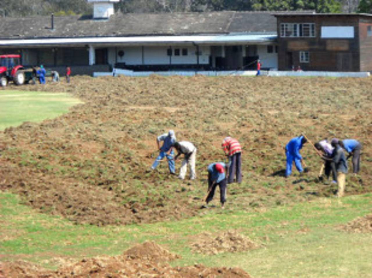 The Mutara Sports Club undergoes renovation&nbsp;&nbsp;&bull;&nbsp;&nbsp;Zimbabwe Cricket
