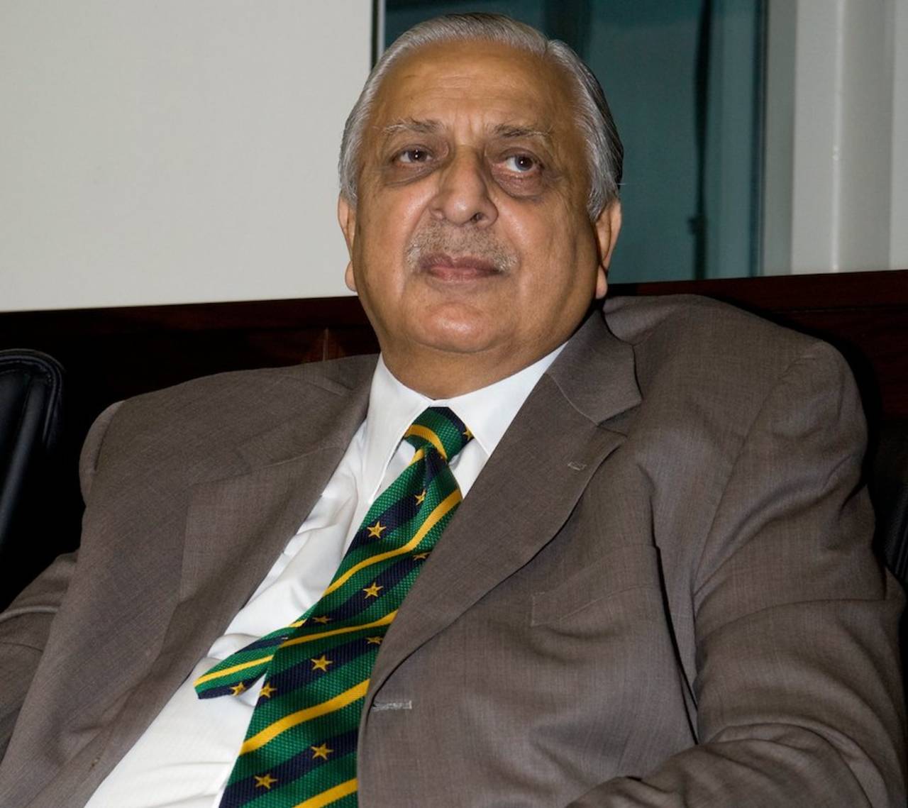 Ijaz Butt, the PCB chairman, at the ICC board meeting, Dubai, October 12, 2010