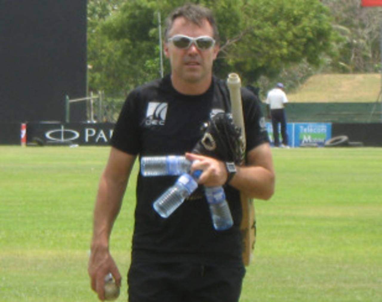 New Zealand Cricket performance director Roger Mortimer, tri-series, Dambulla, August 12, 2010