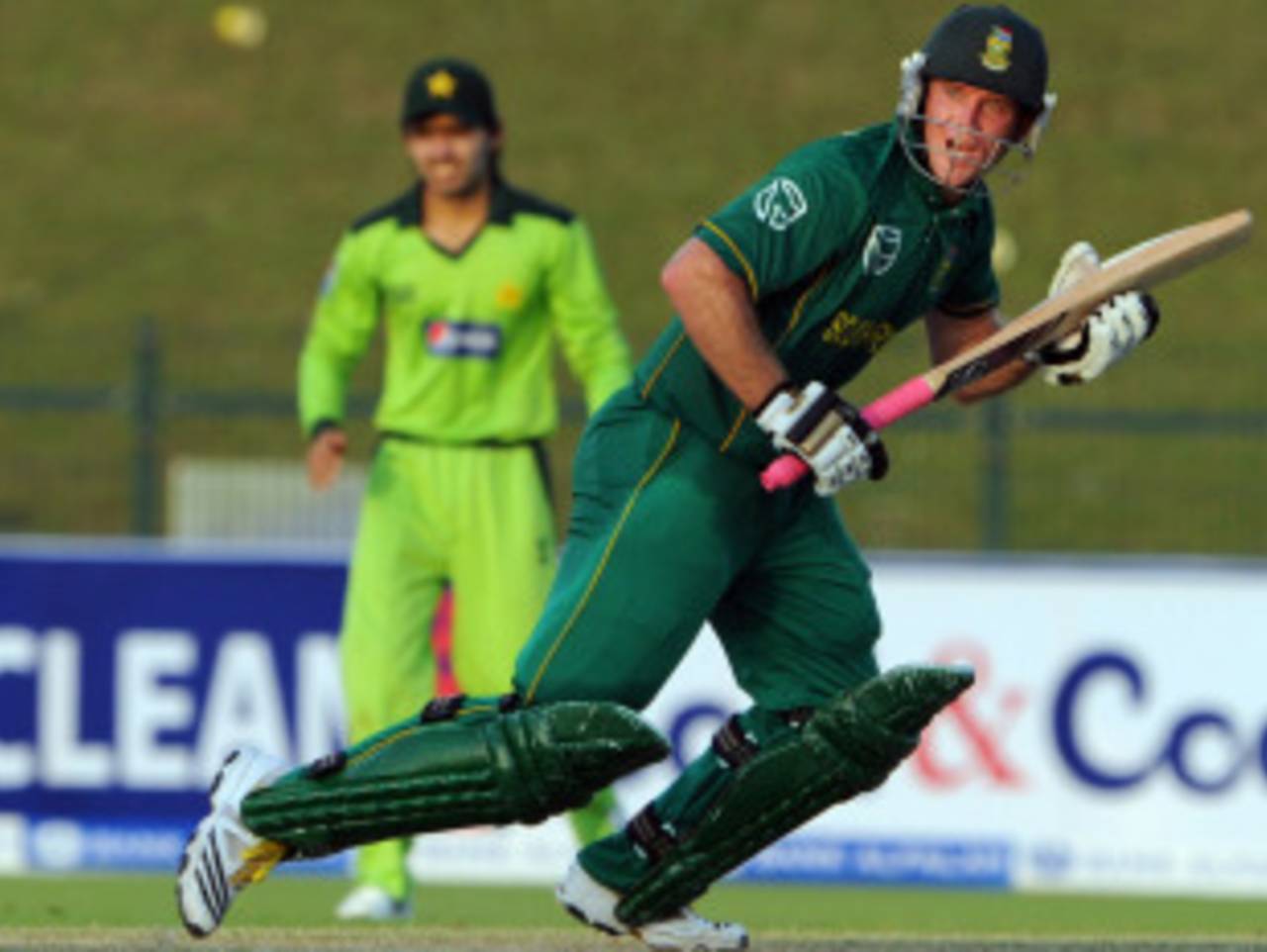 Colin Ingram clips the ball behind square leg, Pakistan v South Africa, 2nd ODI, Abu Dhabi, October 31, 2010