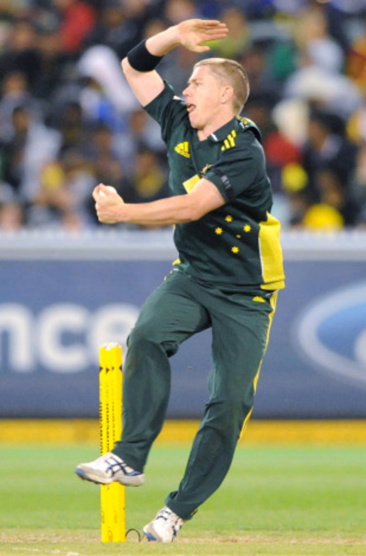 Xavier Doherty had a debut to remember, Australia v Sri Lanka, 1st ODI, Melbourne, November 3, 2010
