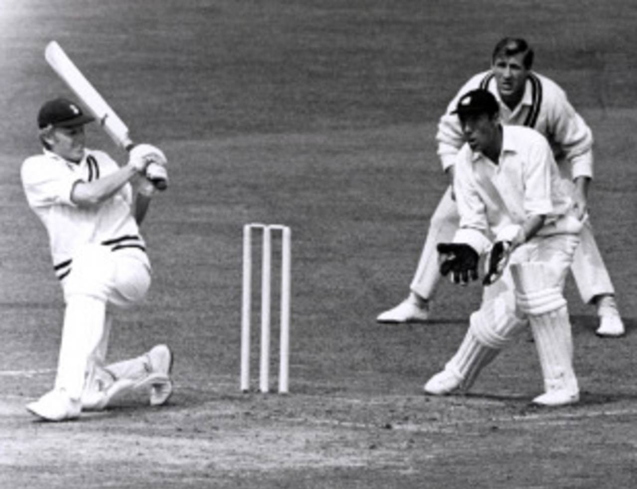 Barry Richards bats for Hampshire, 1968