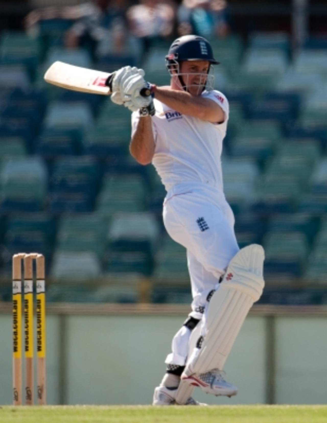 Andrew Strauss struck 15 fours and a six in his century, Western Australia v England XI, Perth, November 7 2010