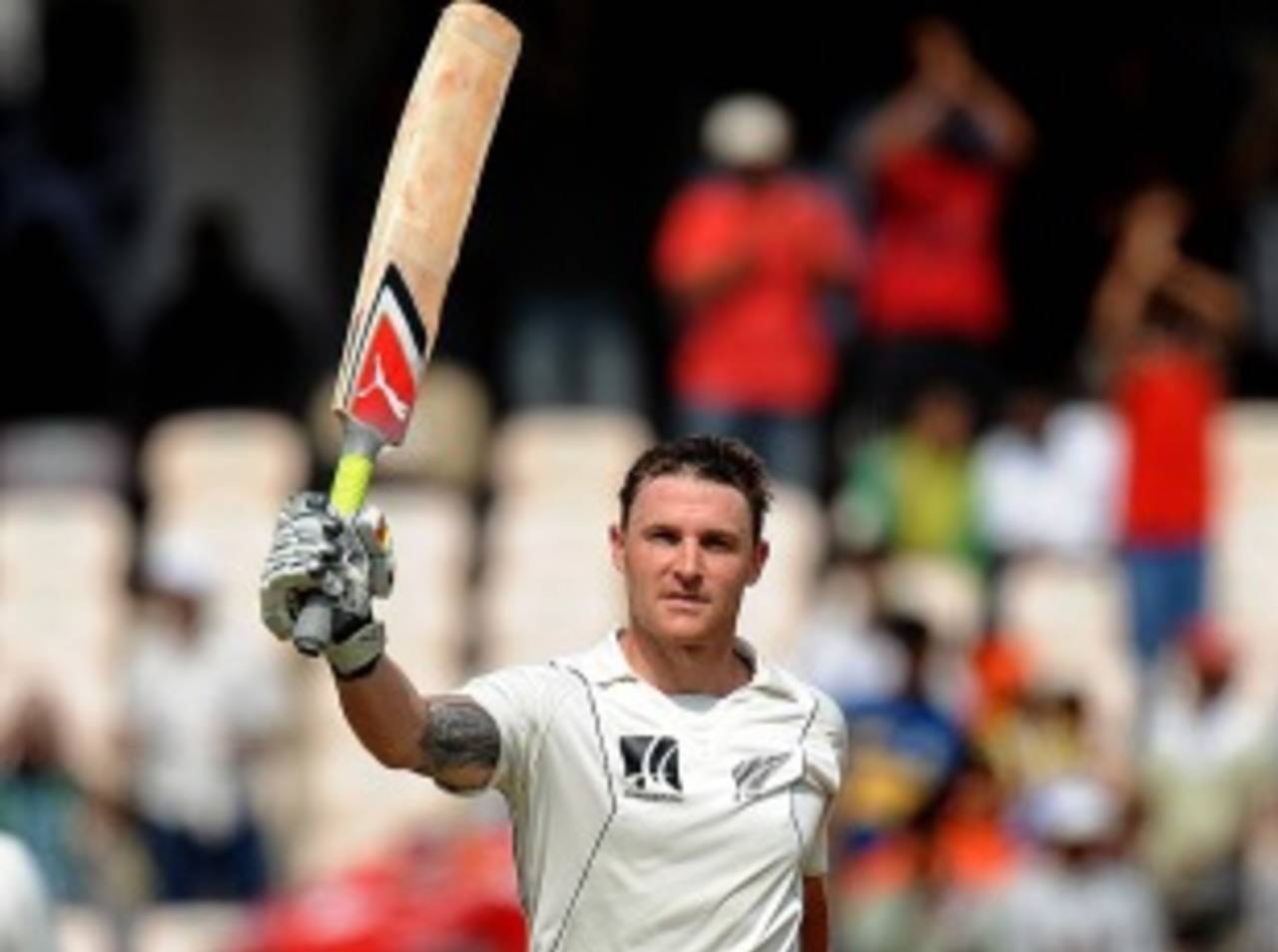 Brendon McCullum's double-century meant a draw looked seemingly inevitable, India v New Zealand, 2nd Test, Hyderabad, 5th day, November 16, 2010