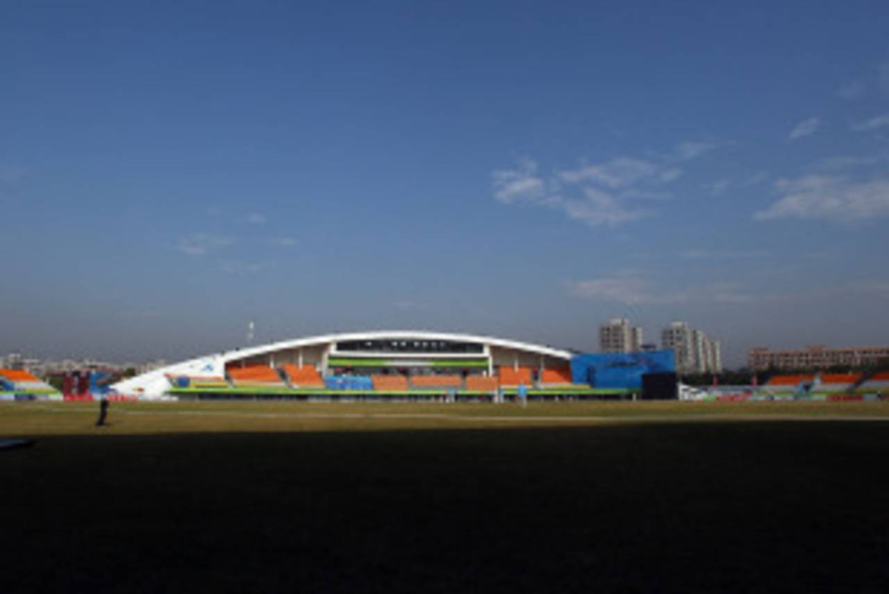 The Guanggong International Cricket Stadium, Guangzhou, November 13, 2010