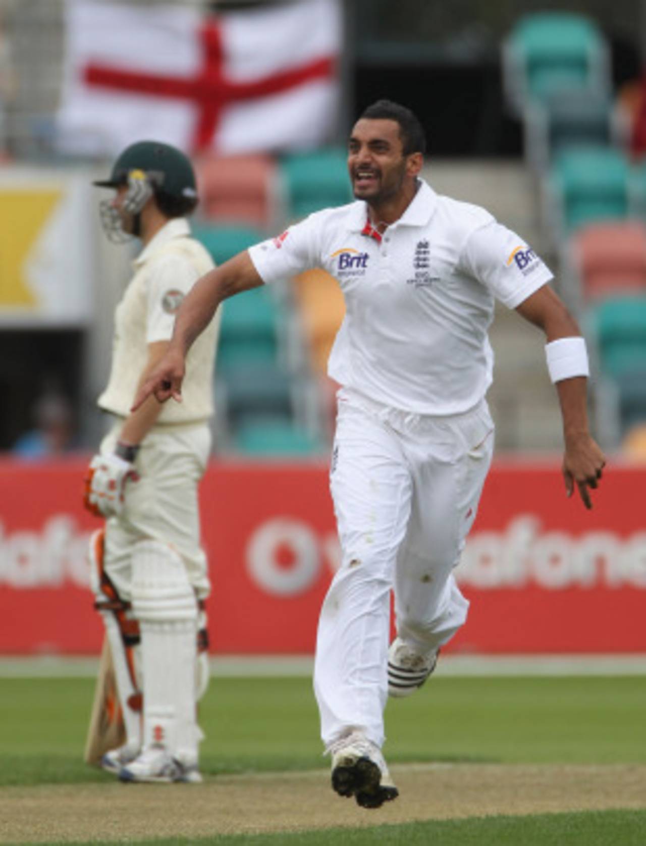 Ajmal Shahzad and the rest of the England XI seamers made good use of the conditions&nbsp;&nbsp;&bull;&nbsp;&nbsp;Getty Images